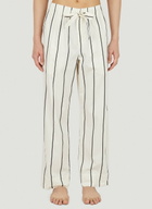 Tekla Striped Drawstring Pyjama Pants