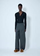 Dries Van Noten Wide-Leg High-Rise Trousers