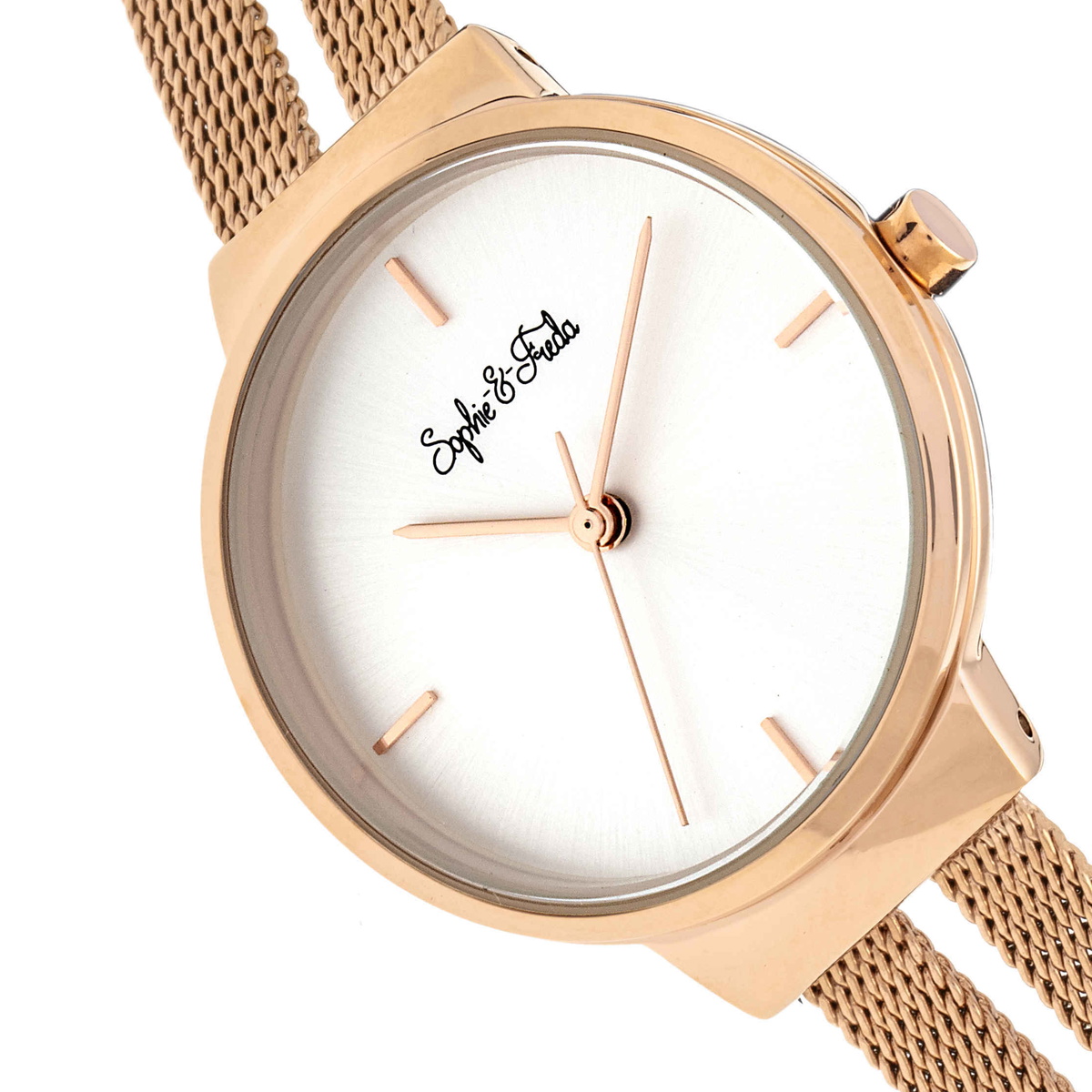 Sophie And Freda Sedona Quartz Silver Dial Ladies Watch SF5305