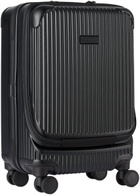 master-piece Black Trolley Suitcase, 34 L