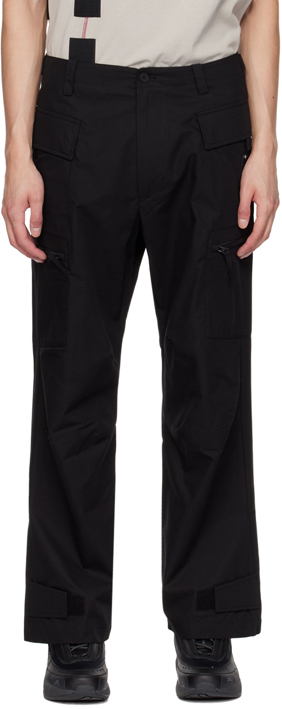 Photo: A-COLD-WALL* Black Zip Cargo Pants