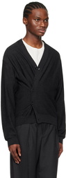 LEMAIRE Gray Twisted Cardigan