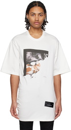 Julius White Draped T-Shirt