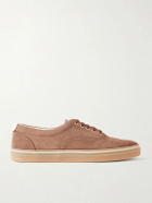 Brunello Cucinelli - Suede Sneakers - Brown