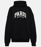 Balenciaga - Cities Paris cotton hoodie