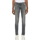 Nudie Jeans Grey Tight Terry Jeans