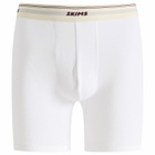 SKIMS Men's Classic Cotton 5" Boxer Brief in Chalk