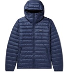 Patagonia - Quilted DWR-Coated Ripstop Hooded Down Jacket - Blue