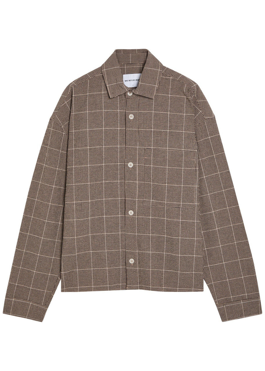 Haider Ackermann Khaki Silk Dali Shirt Haider Ackermann