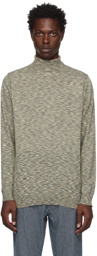 Gimaguas Khaki Stripe Turtleneck