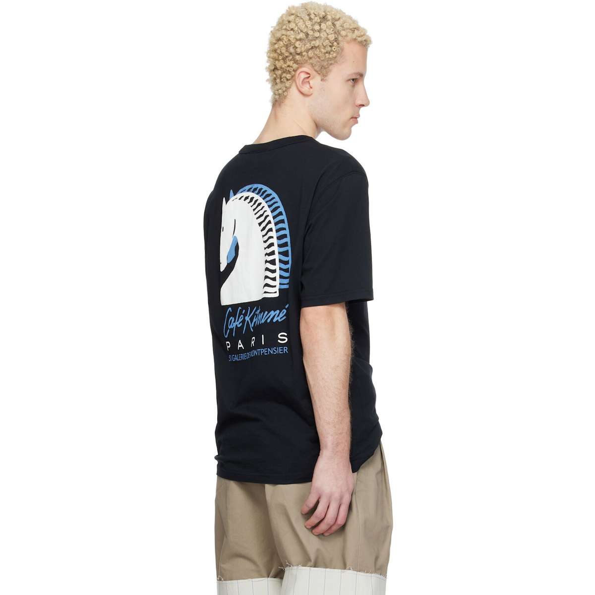 Maison Kitsuné Black Year Of The Horse Relax T-shirt