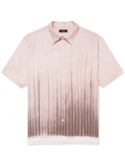 Theory - Striped Dégradé Linen Shirt - Neutrals