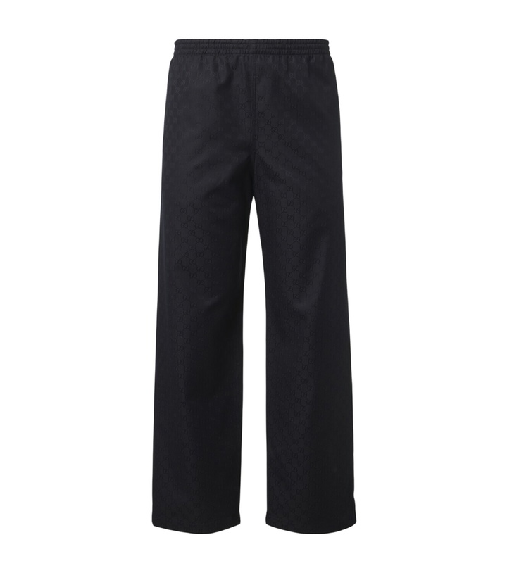 Photo: Gucci GG canvas straight-leg pants