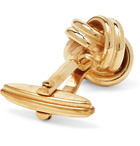 Lanvin - Knot Gold-Plated Cufflinks - Gold