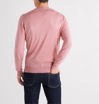 John Smedley - Clundy Merino Wool and Sea Island Cotton-Blend Sweater - Pink