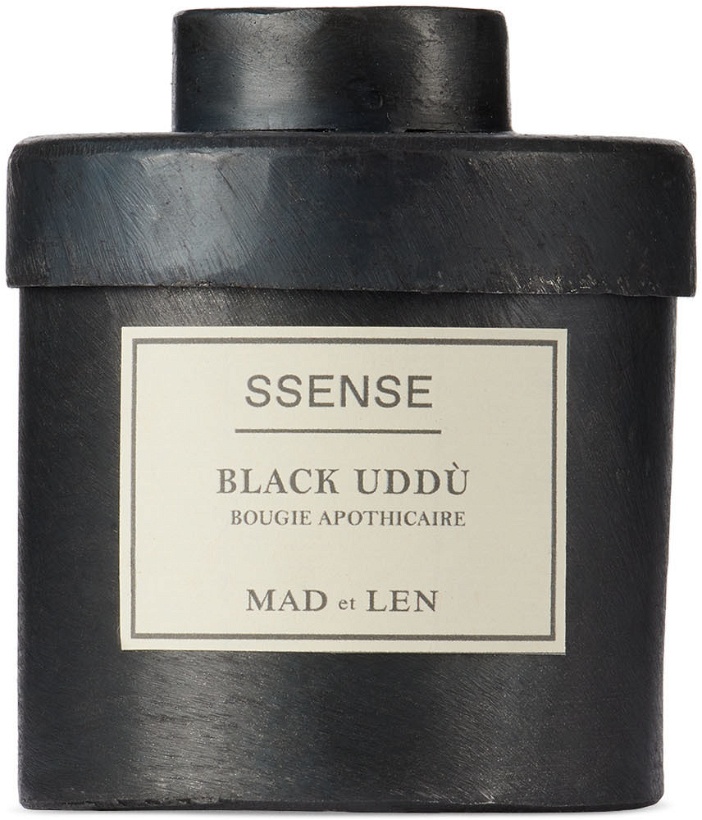 Photo: MAD et LEN SSENSE Exclusive Black Small Uddù Candle
