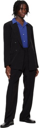 RAINMAKER KYOTO Black Double Breasted Blazer