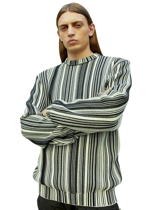 Photo: VTMNTS Glitched Knitted Sweater
