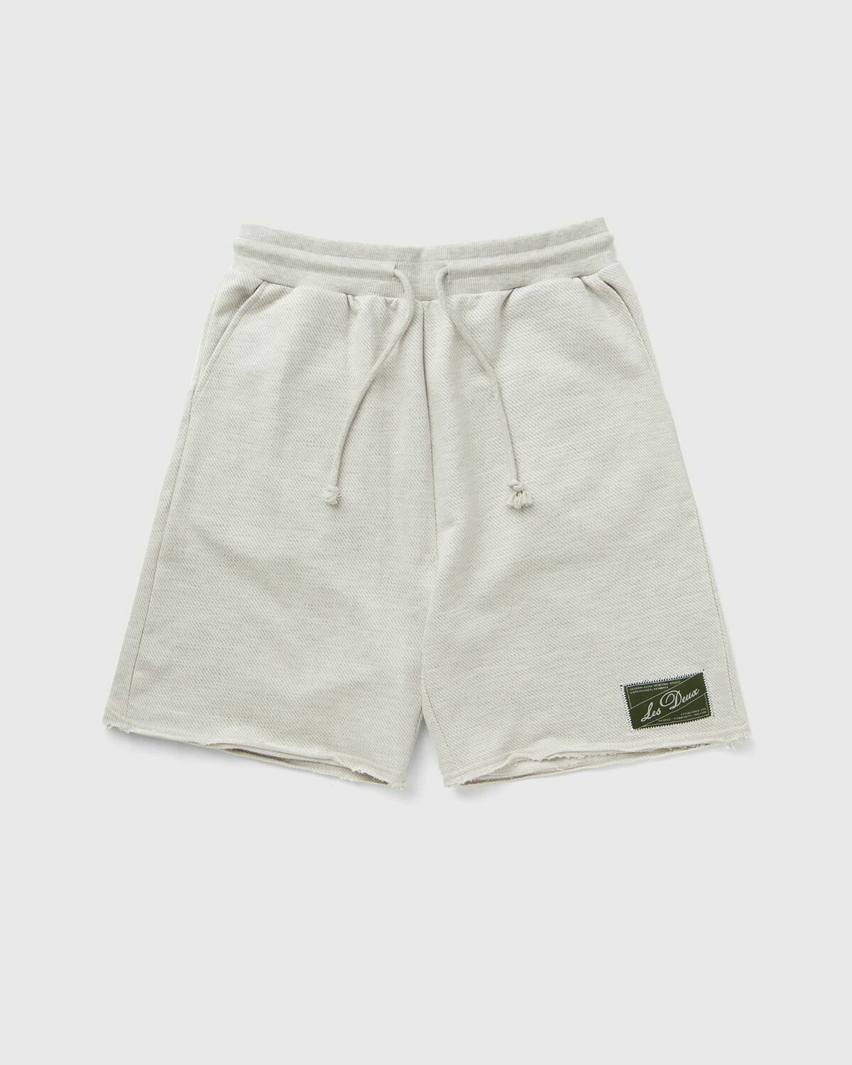 Les Deux Sully Patch Shorts Grey Mens Sport & Team Short