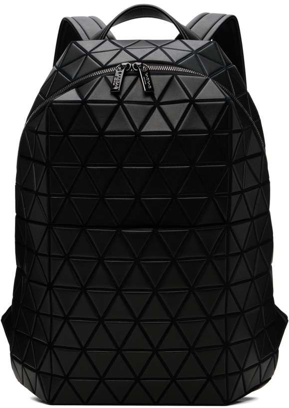Photo: BAO BAO ISSEY MIYAKE Black Hexagon Backpack