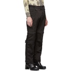 1017 ALYX 9SM Black Zip-Off Tactical Trousers