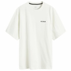 F.C. Real Bristol Men's Circle Logo T-Shirt in Off White