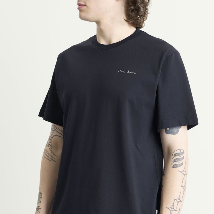 Photo: Foret Men's Slow Down T-Shirt in Navy