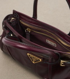 Prada Prada Bonnie Mini leather top-handle bag