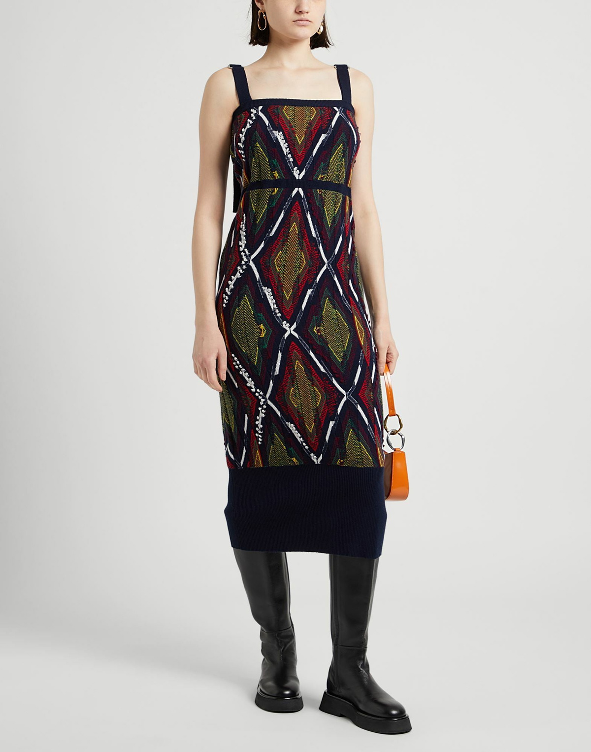 Barrie Womens Midi dress Midnight in Blue