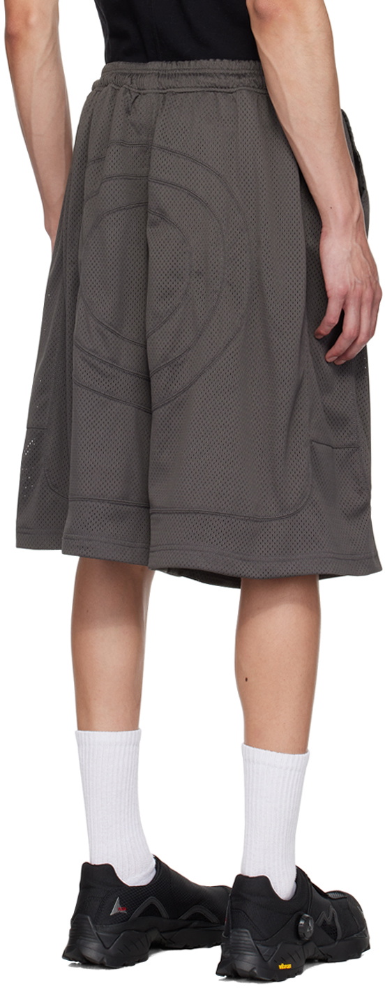 BRYAN JIMENÈZ Gray Drawstring Shorts
