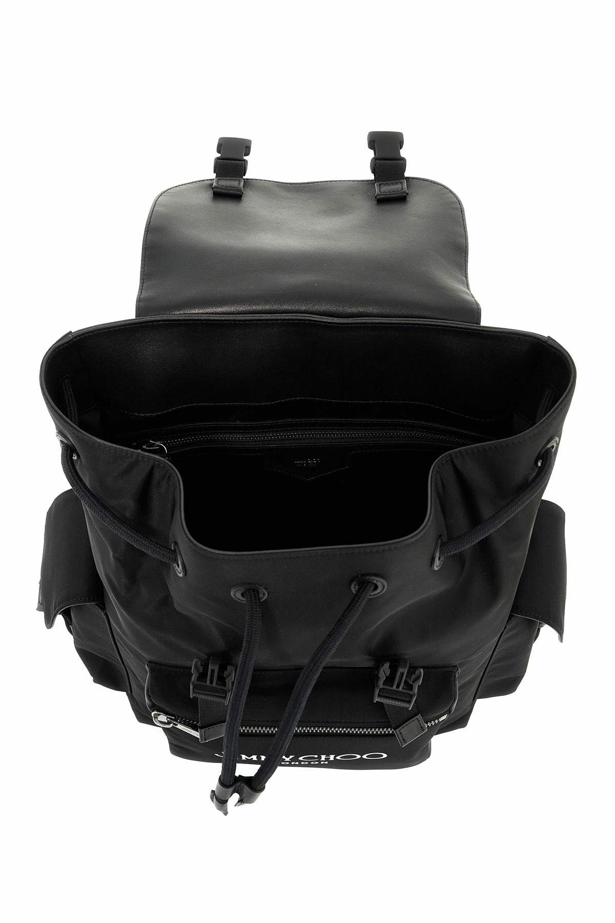 JIMMY CHOO nylon filmore backpack for Black Jimmy Choo
