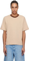 Camiel Fortgens Brown Normal 1/1 Rib T-shirt