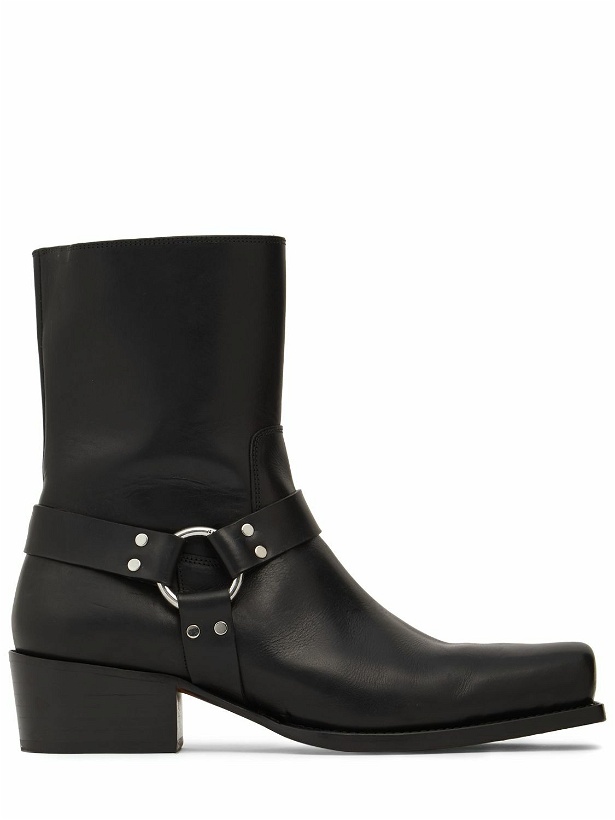 Photo: DSQUARED2 - Leather Ankle Boots