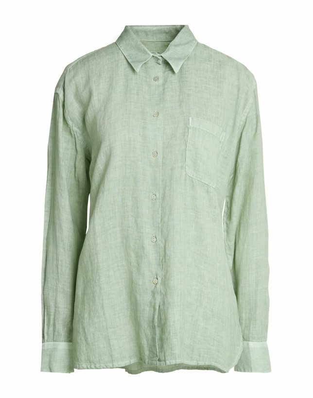 Photo: 120% Lino Womens Shirt in Sage green
