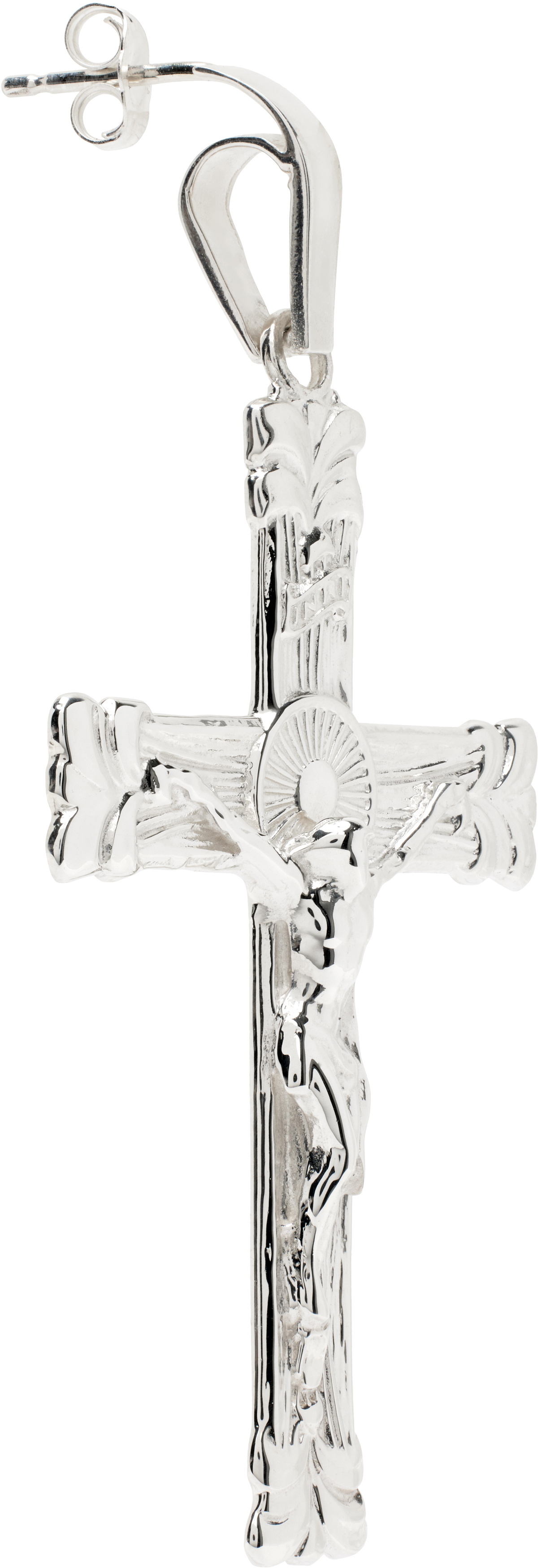 Martine Ali Dezi Cross Drop Single Earring