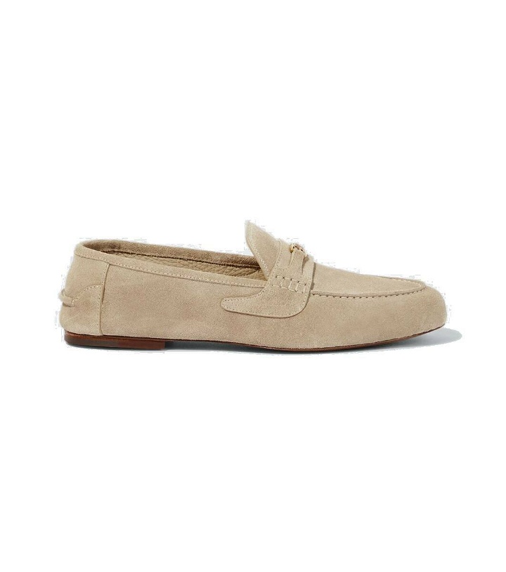 Photo: Gucci Suede loafers