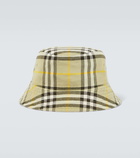 Burberry Burberry Check cotton bucket hat