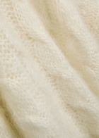 Joseph Fortin Cable-knit Brushed Mohair-blend Jumper Cream