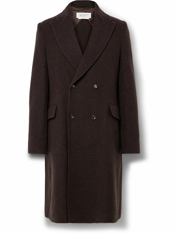 Photo: Gabriela Hearst - Mcaffrey Double-Breasted Recycled-Cashmere Overcoat - Brown