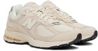 New Balance Beige & Off-White 2002R Sneakers