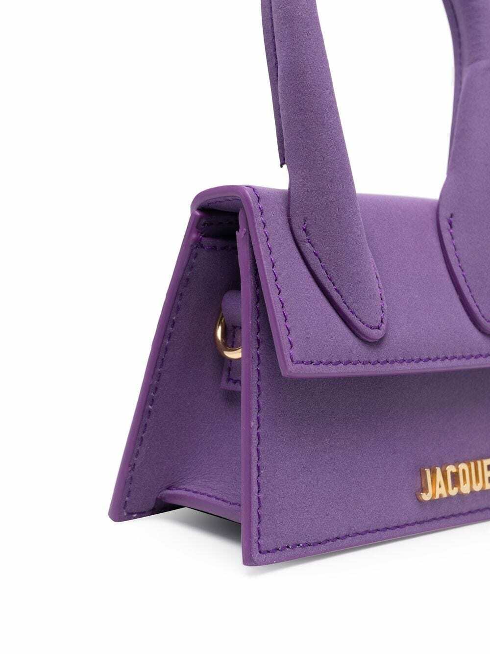 JACQUEMUS 紫 ネットショルダーバッグ JACQUEMUS - Le Chiquito Mini Bag Jacquemus