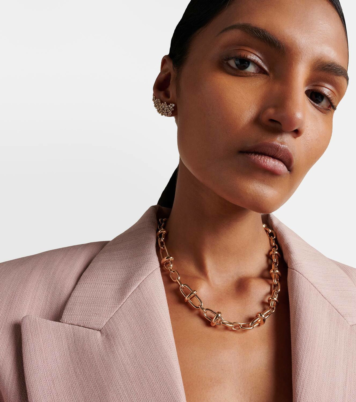Pomellato Iconica 18kt rose gold chain necklace