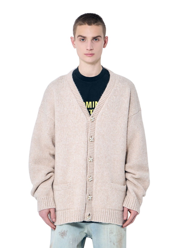 Photo: Vetements Classic Pearl Button Cardigan