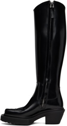 VTMNTS Black Neo Western Tall Boots