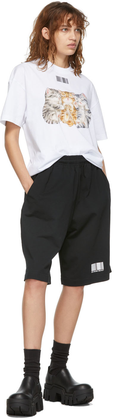 VTMNTS White Kayomi Harai Edition Cute Cats T-Shirt VTMNTS 