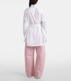 Loewe Belted cotton shirt