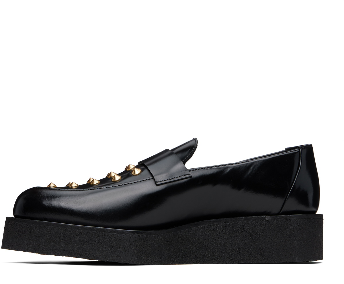 靴 ERNEST W. BAKER Chain Creeper Loafers Ernest W. Baker Black Creeper Loafers Ernest W. Baker