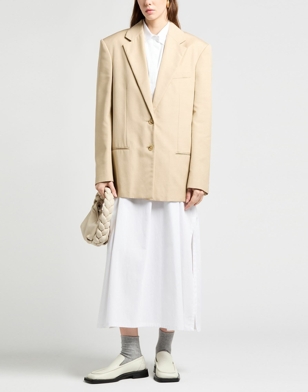 Stella Mccartney Womens Blazer in Beige