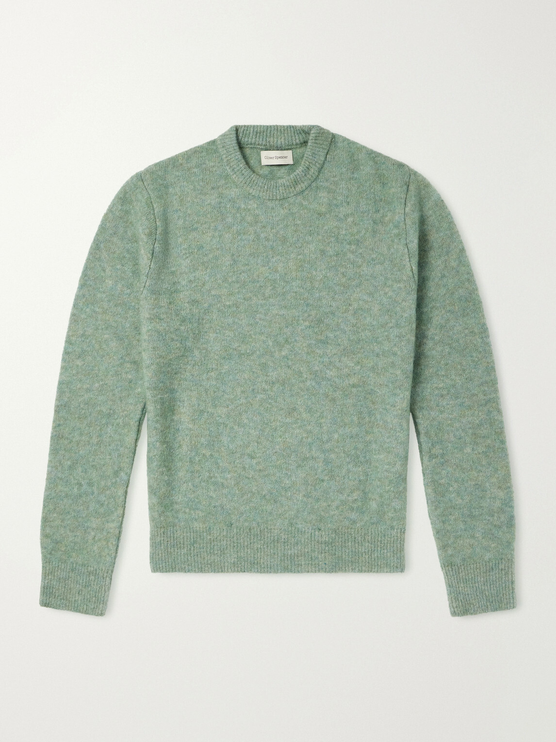 Oliver Spencer - Blenheim Wool-Blend Sweater - Green