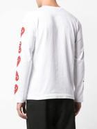 COMME DES GARCONS PLAY - Logo Long Sleeve T-shirt